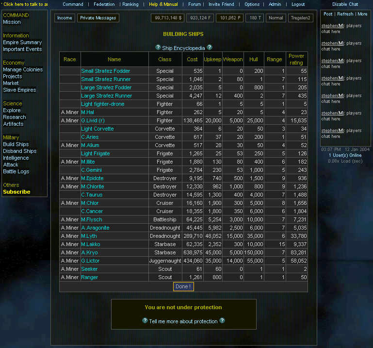 Fleet building detail